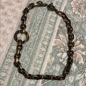 Vtg Lydell Chain Toggle Necklace